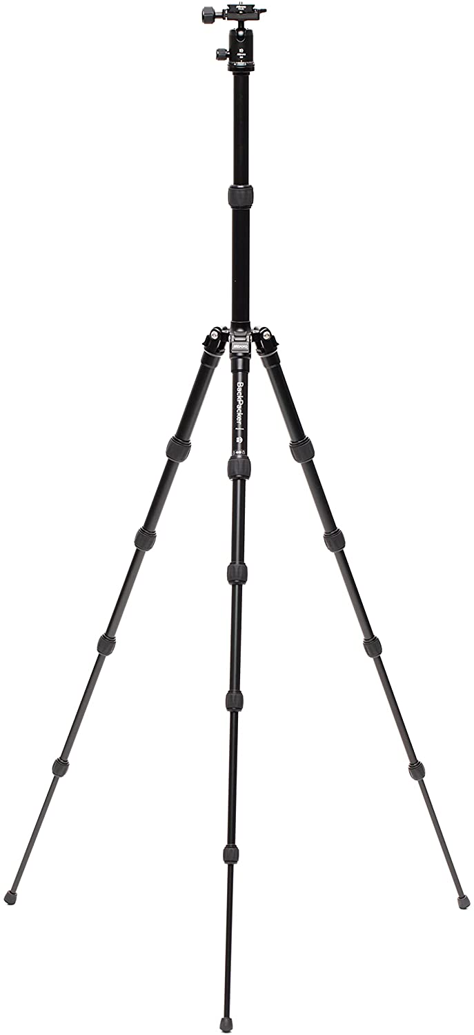 Benro MeFOTO Backpacker Aluminum Travel Tripod BMBPABLK (BLACK)  nbnbnbj