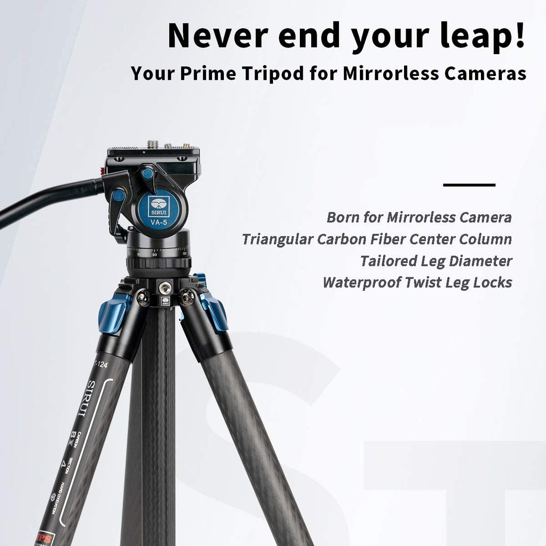 Sirui ST-124+VA-5 Tripods & Monopods Product Image