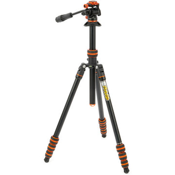 3 Legged Thing Punks 2.0 Travis Video Lava Tripod Kit Black/Copper TRAVISVIDEOLAVA2.0