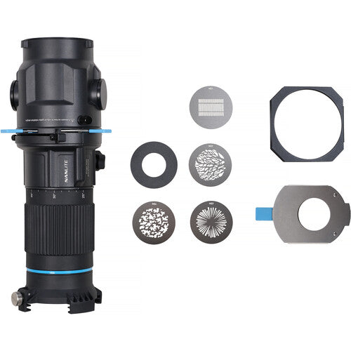 Nanlite Projection Attachment for FM Mount with 25-45° Zoom Lens PJ-FMM-25-45
