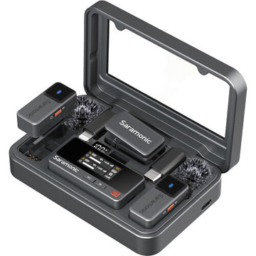 Saramonic Air 2-Person Mini Wireless Lav Mic System 4 Phone Camera PC AIR02
