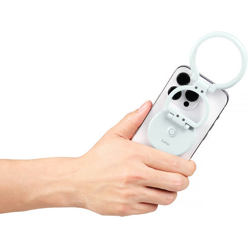 Nanlite Lumo Bi-Color LED Ring Light (Lumo Mint Blue)