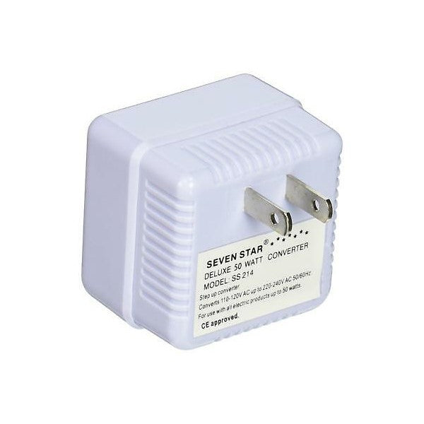 Seven Star 50w Step Up Travel Converter 110/120v-220/240v Voltage Adapter SS214 S TO W (2022-01-07) 20
