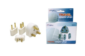 Seven Star Travel Adapter Plug Set UNIVERSAL Polarized International SS413