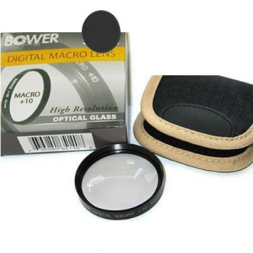 BOWER MACRO+10 Size 55MM BLACK BOX