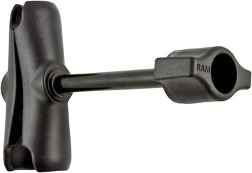 RAM Double Socket Arm with Retention Knob - B Size Medium RAM-B-201-ALA1-KRU