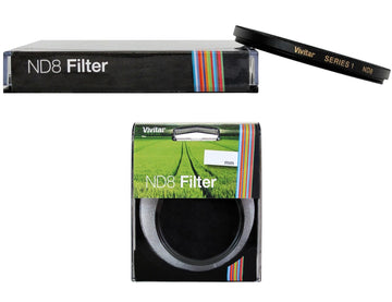 Vivitar ND8 VIV-ND8-55 Neutral Density Filter (Black)