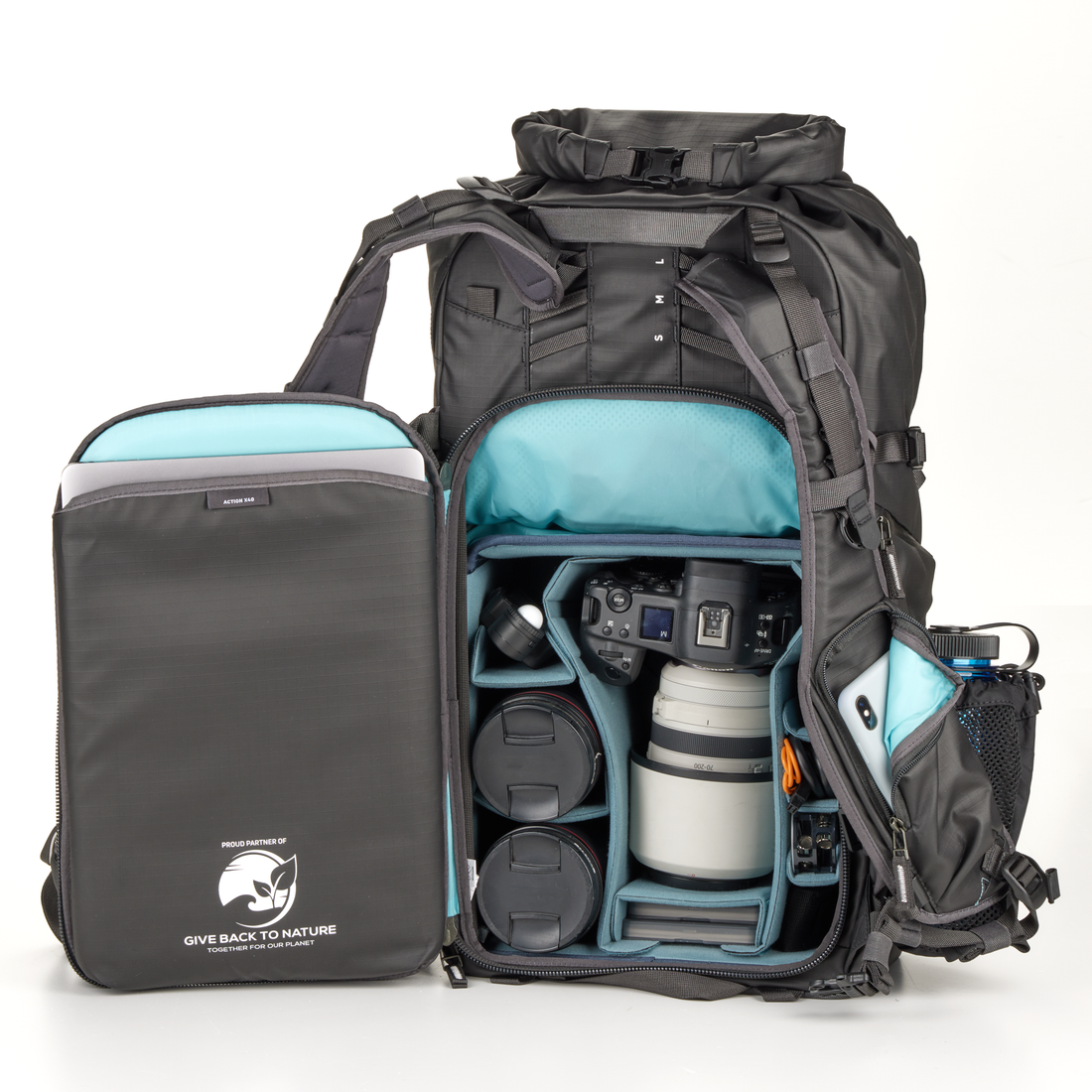 Shimoda Action X40 v2 Camera Backpack Starter Kit Medium DSLR Core Teal 520-135