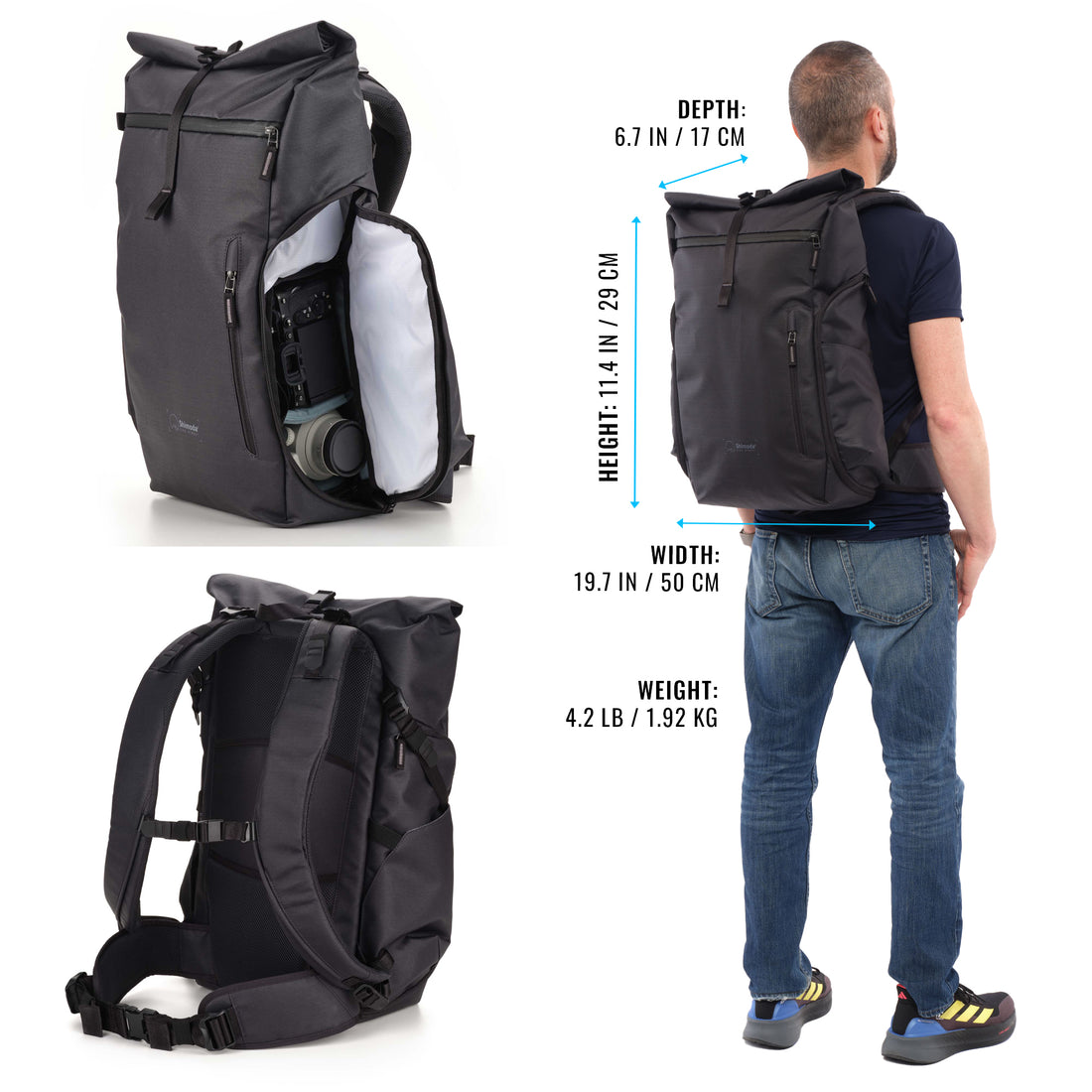Shimoda Side Street 28 Camera Backpack Starter Kit - Anthracite 520-382