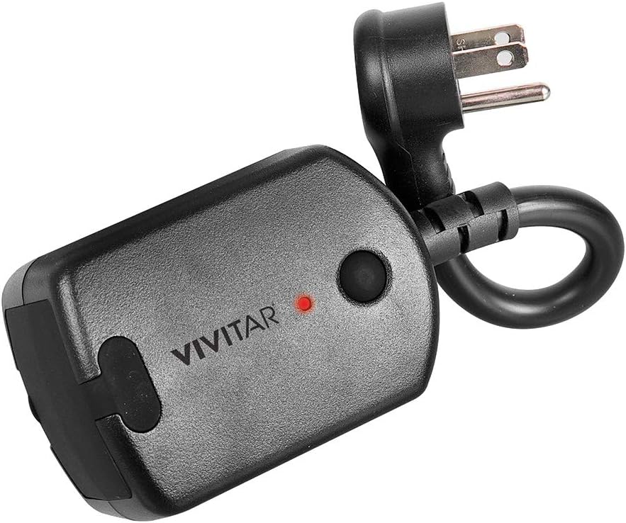 Vivitar Waterproof Outdoor 3 Prong Smart Plug HA1011 Compatible Alexa Google