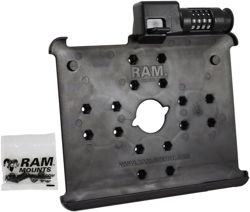 RAM Latch-N-Lock Cradle for Apple iPad 1-4 RAM-HOL-AP8LU