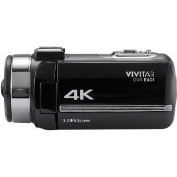 Vivitar 4K Digital camcorder Black DVRE401-BLK-STK-4