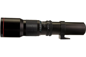 VIVITAR LENS 500MM PRESET F8.0 BLACK HD V-500-PRE