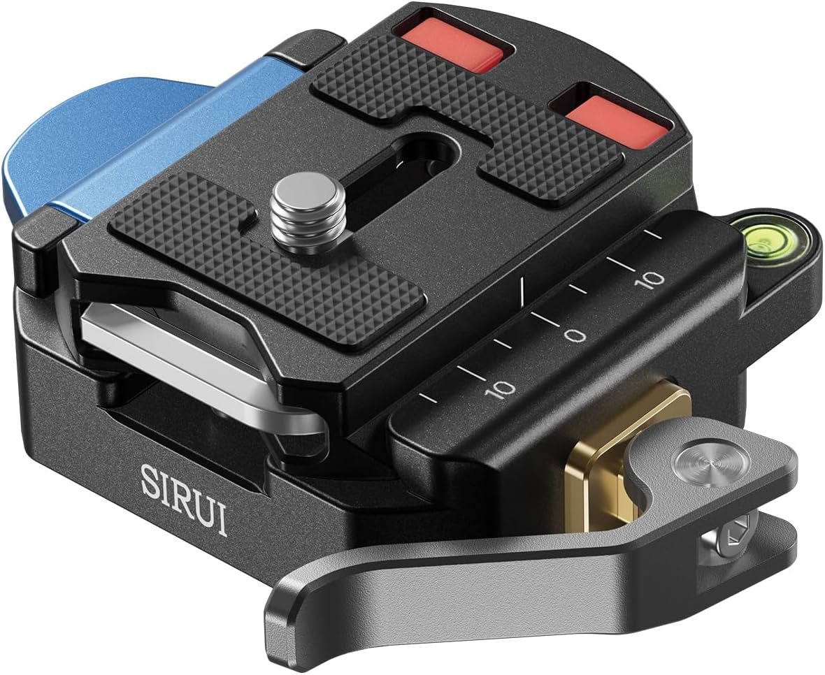 SIRUI 55mm Quick Release Plate and Clamp Base Kit 1/4" and 3/8" Thread QC-55