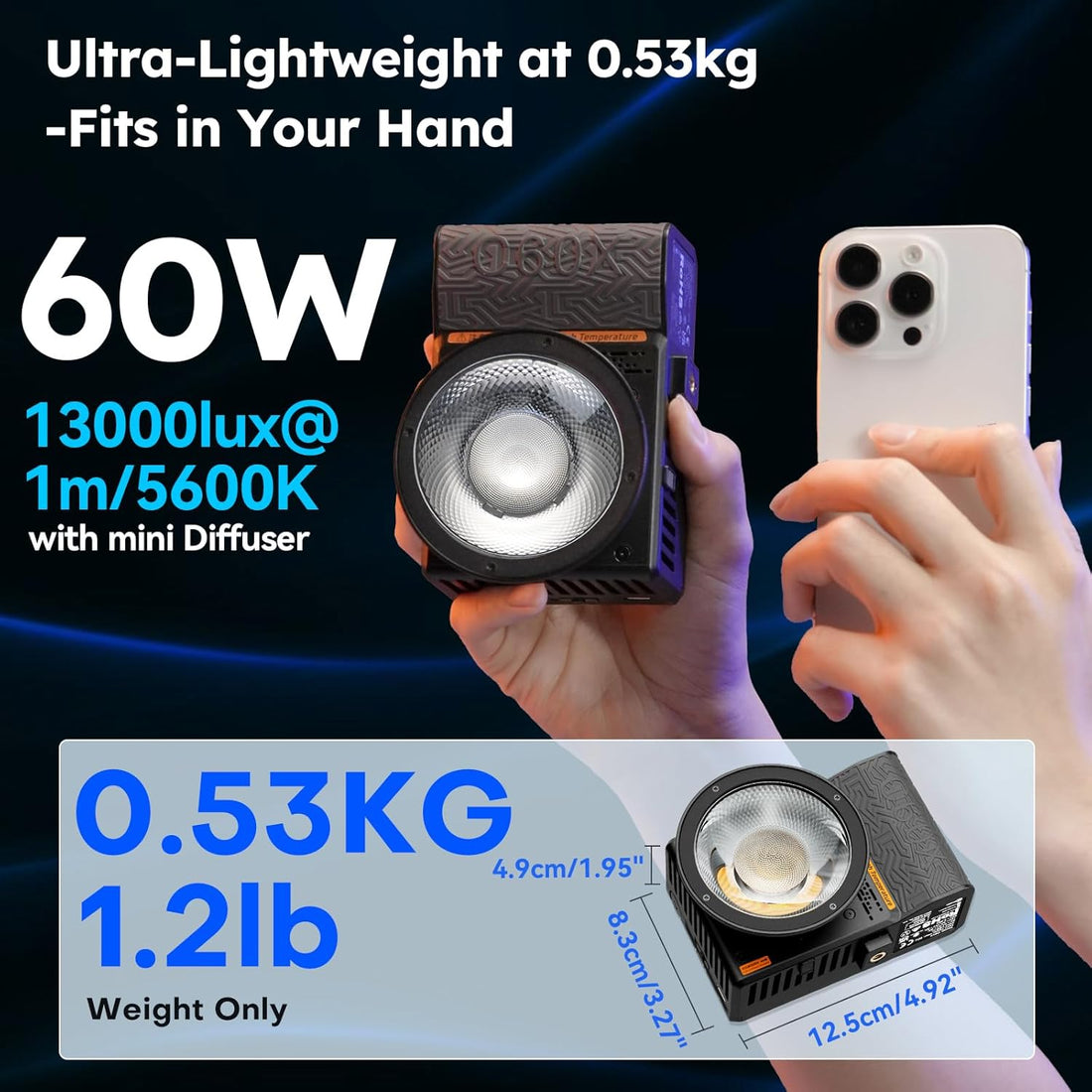 Sirui C60X Lighting Product Image