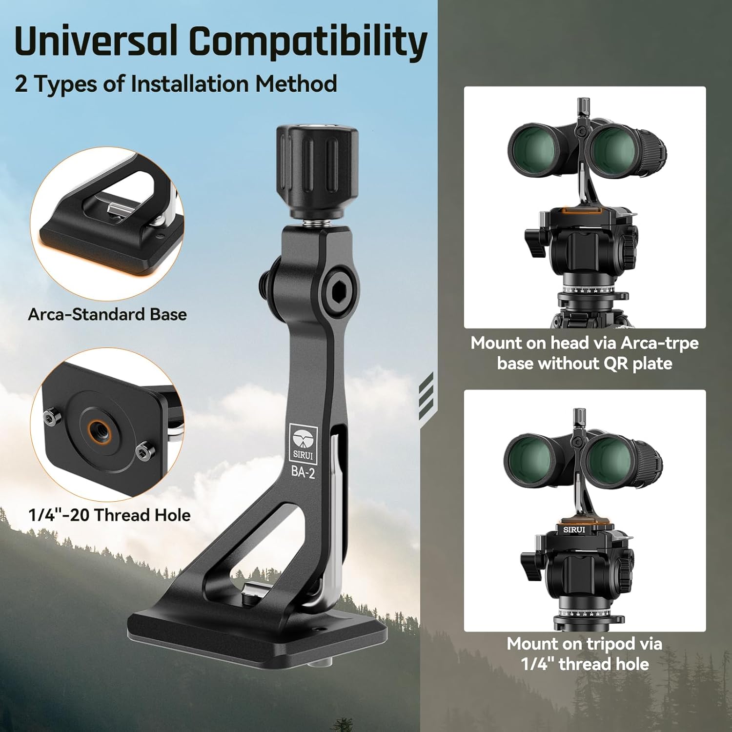 Sirui BA-2 Quick Release Product Image