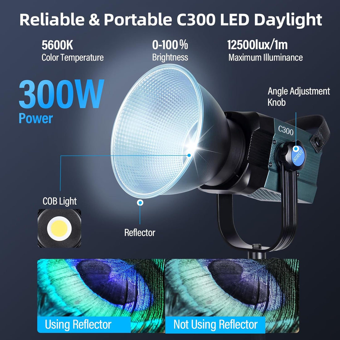 Sirui 300W Daylight LED Monolight (C300)