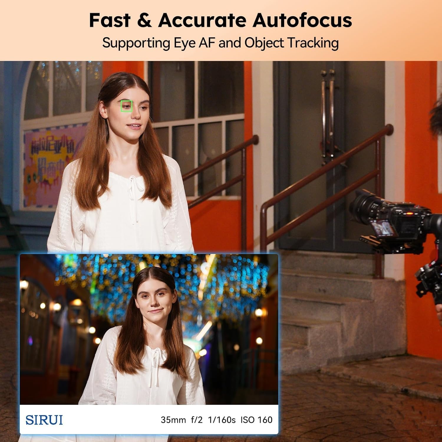 Sirui AU35-E Camera Lens Product Image