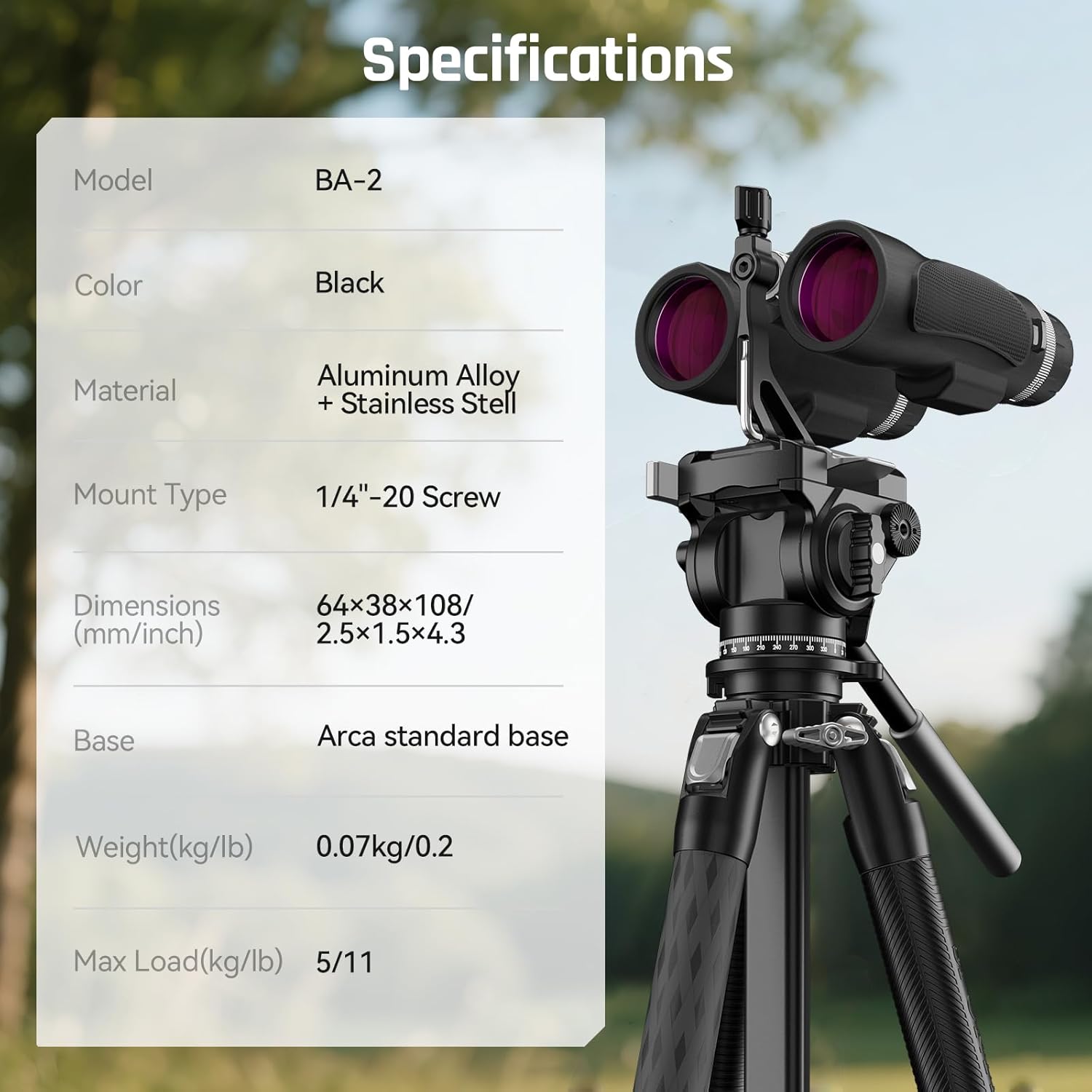 Sirui BA-2 Quick Release Product Image