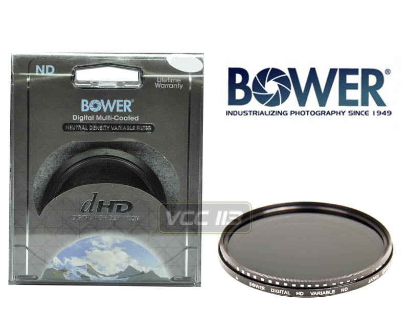 BOWER ND 58MM NEUTRAL DENSITY VARIABLE ND FN58