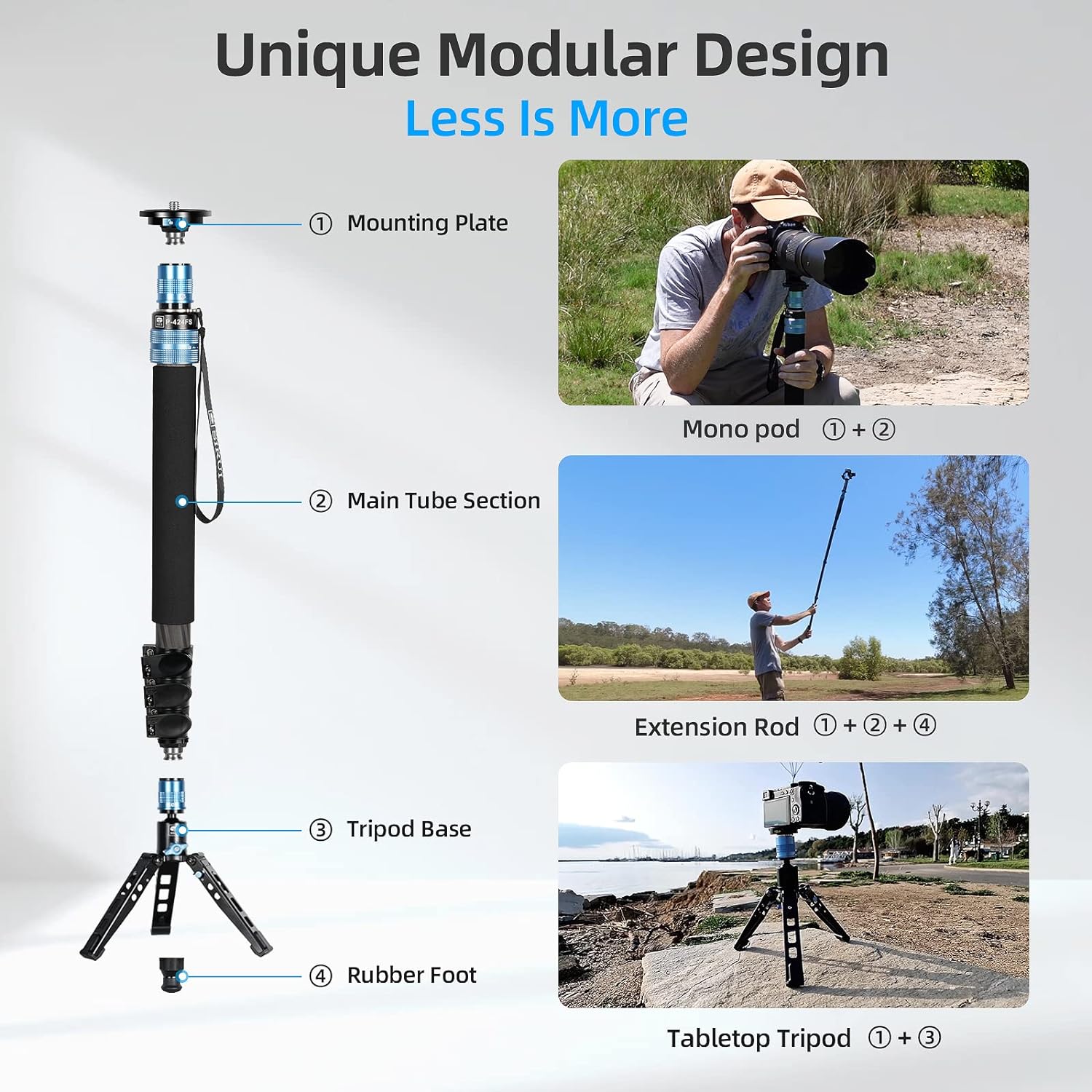 Sirui P-424FS+VA-5 Tripods & Monopods Product Image