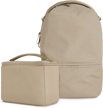 Urth Arkose 20L Modular Camera Backpack 15/16” Laptop Weatherproof (Beige)
