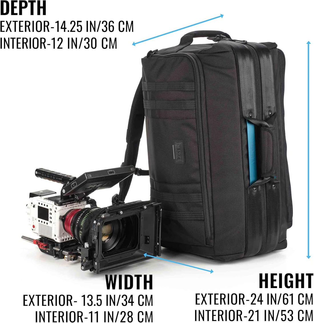 Tenba Cineluxe v2 Backpack 24 - Black (637-530)