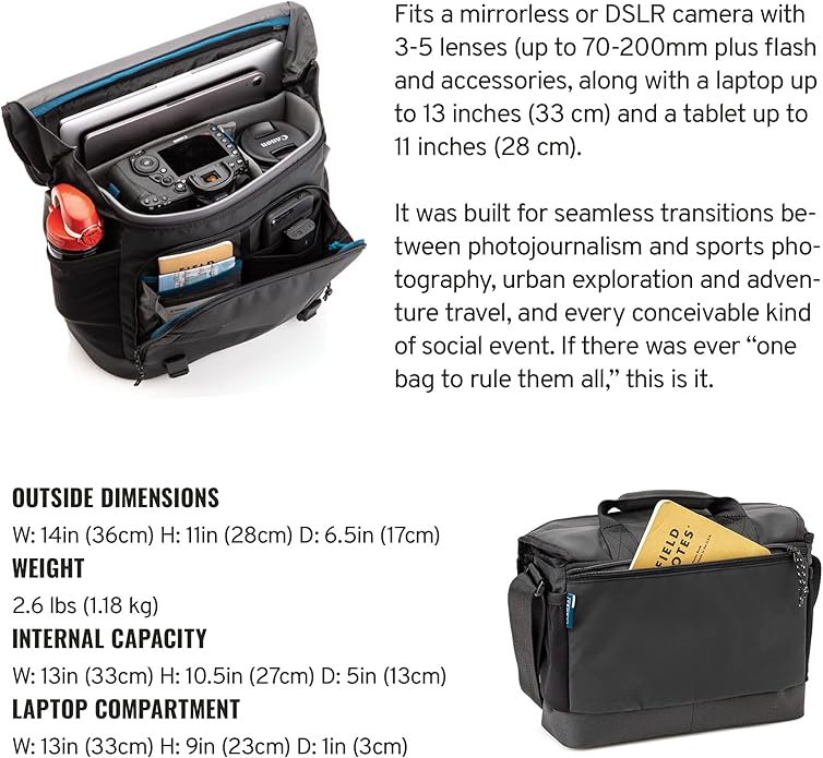 Tenba 638-576 Camera Bag Product Image