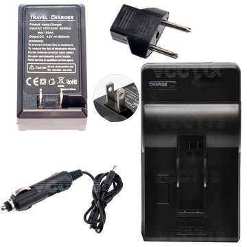Charger For GoPro HERO4 AHDBT-401 (Alternative With AHBBP-401) Vivitar VIV-QC-820 3.50