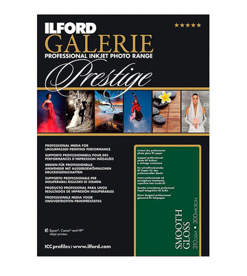 ILFORD GALERIE 2001739 prestige Smooth Gloss 8.5 x 11" Paper 100 Sheet