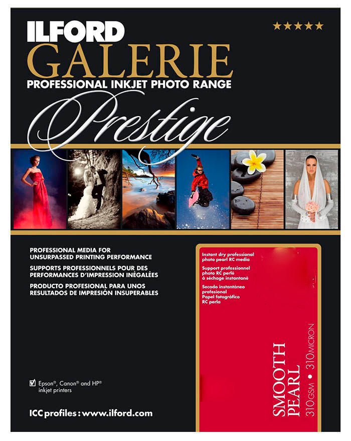 ILFORD GALERIE Prestige Smooth Pearl 8.5 x 11" Photo Paper 100 Sheet 2001752