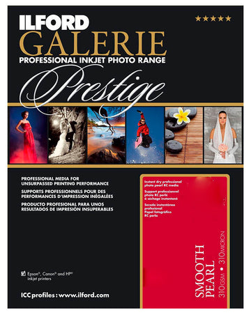 ILFORD GALERIE Prestige Smooth Pearl 8.5 x 11" Photo Paper 100 Sheet 2001752