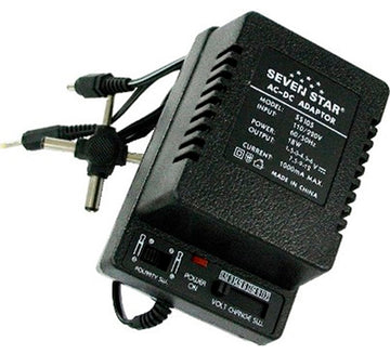 Seven Star SS-105 Universal AC to DC Adapter Charger 1000mA