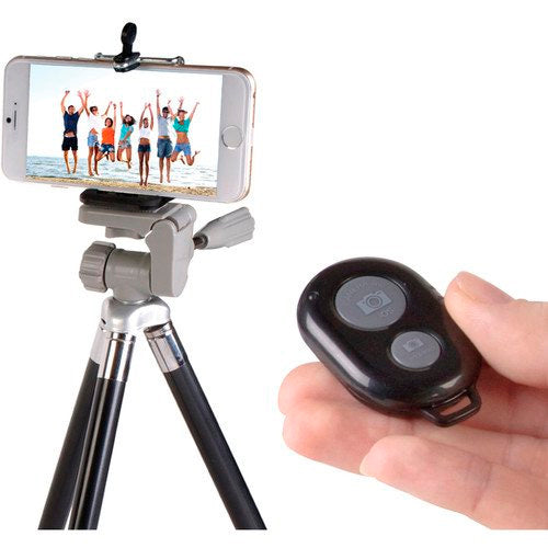Vivitar Infinite Wireless Selfie Shutter Release for Android & iOS Devices VIV-RC-710-BLK 2.00
