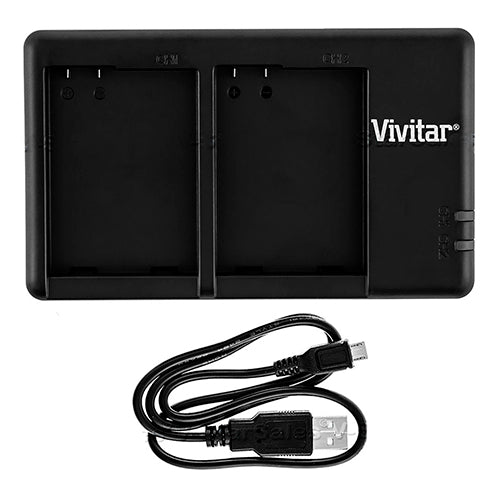 Dual Battery Charger For Canon NB-10L VIV-QC-2133 nbnbnbj