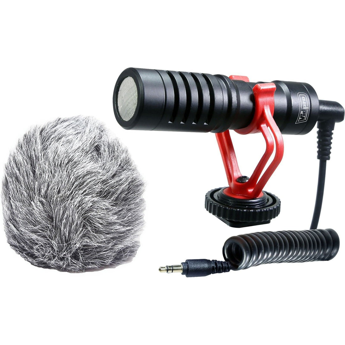 Vidpro Compact Micro Video Microphone with Integrated Shock Mount XM-CM