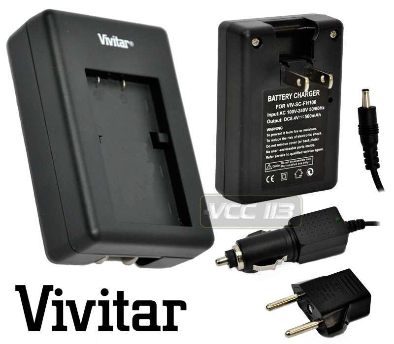 VIV-QC-201 Charger FOR Canon BP-511A BP-512 VIV-SC-511 VIVITAR