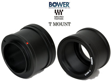Bower T-Mount to Micro Four Thirds (4/3) Mount Adapter for G1 GH1 PEN E-P1 E-P2