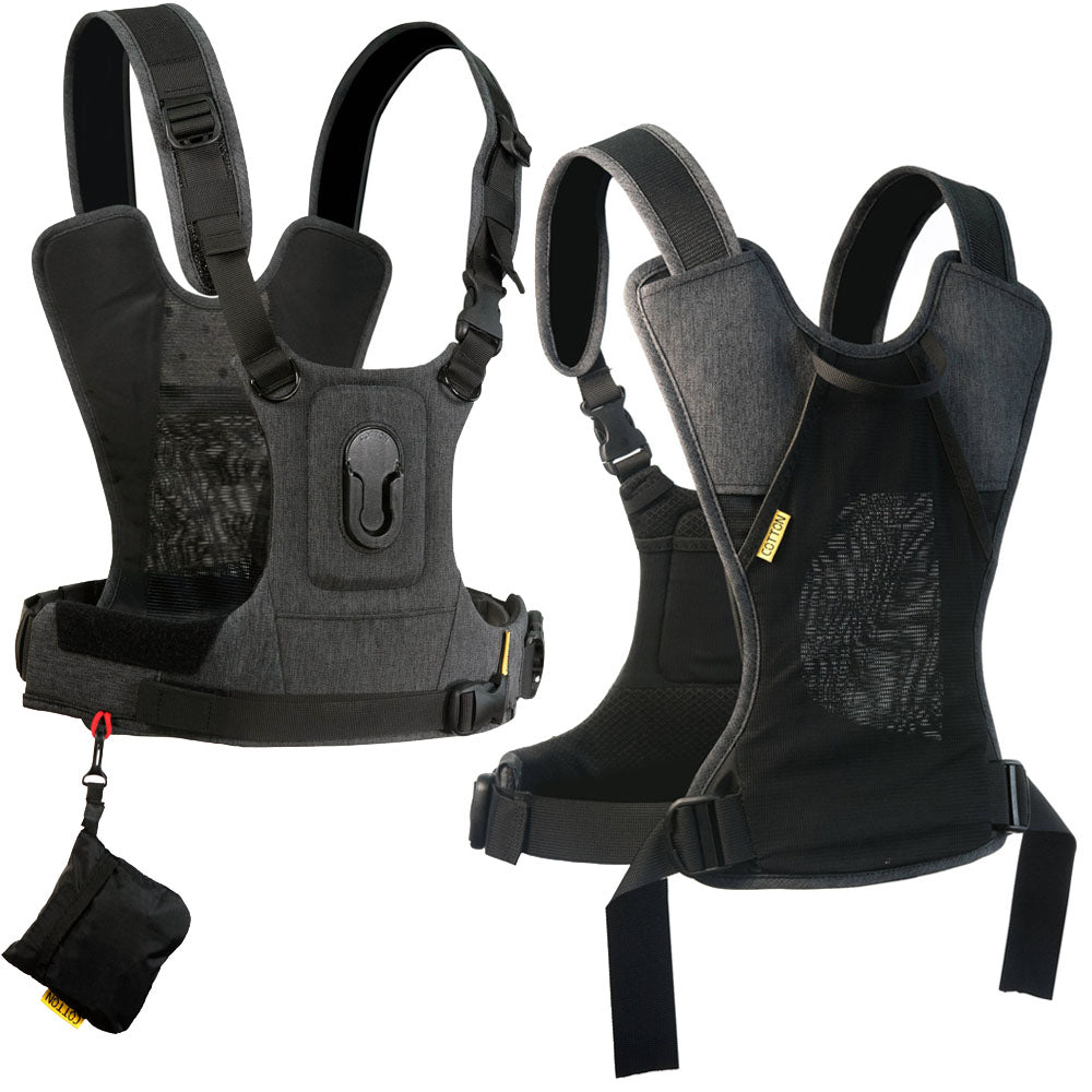 Cotton Carrier G3 1 Camera Harness Gray 686Grey