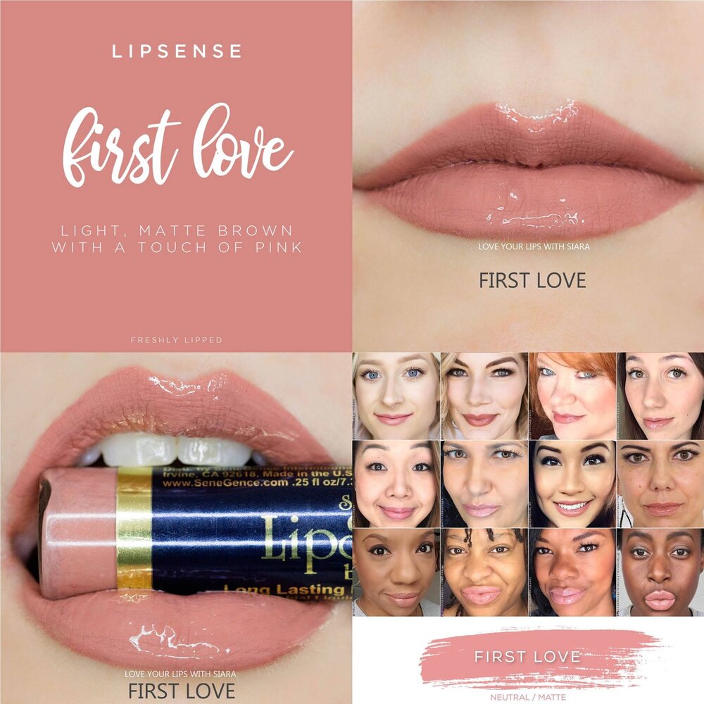 SeneGence LipSense Liquid Lip Color - First Love 0.25 oz