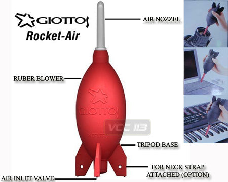 Giottos AA-1903 Rocket-Blaster Super Air Cleaning Red