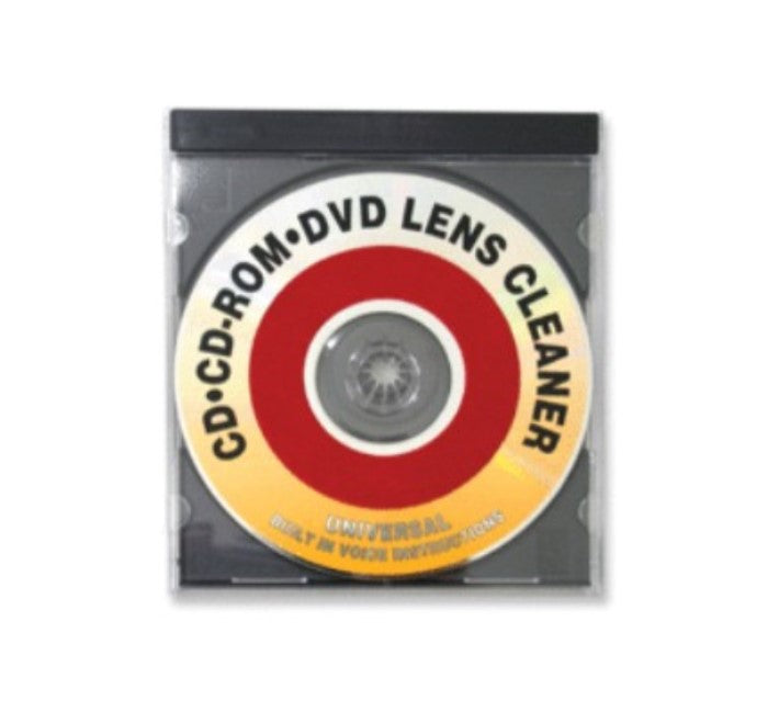CD / DVD / Game Station Dry Laser-Lens Cleaner with Voice Instructions