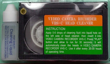 VHS-C Video Head Cleaner with Cleaning Fluid VP-202 CL175 PM63010 44-1231