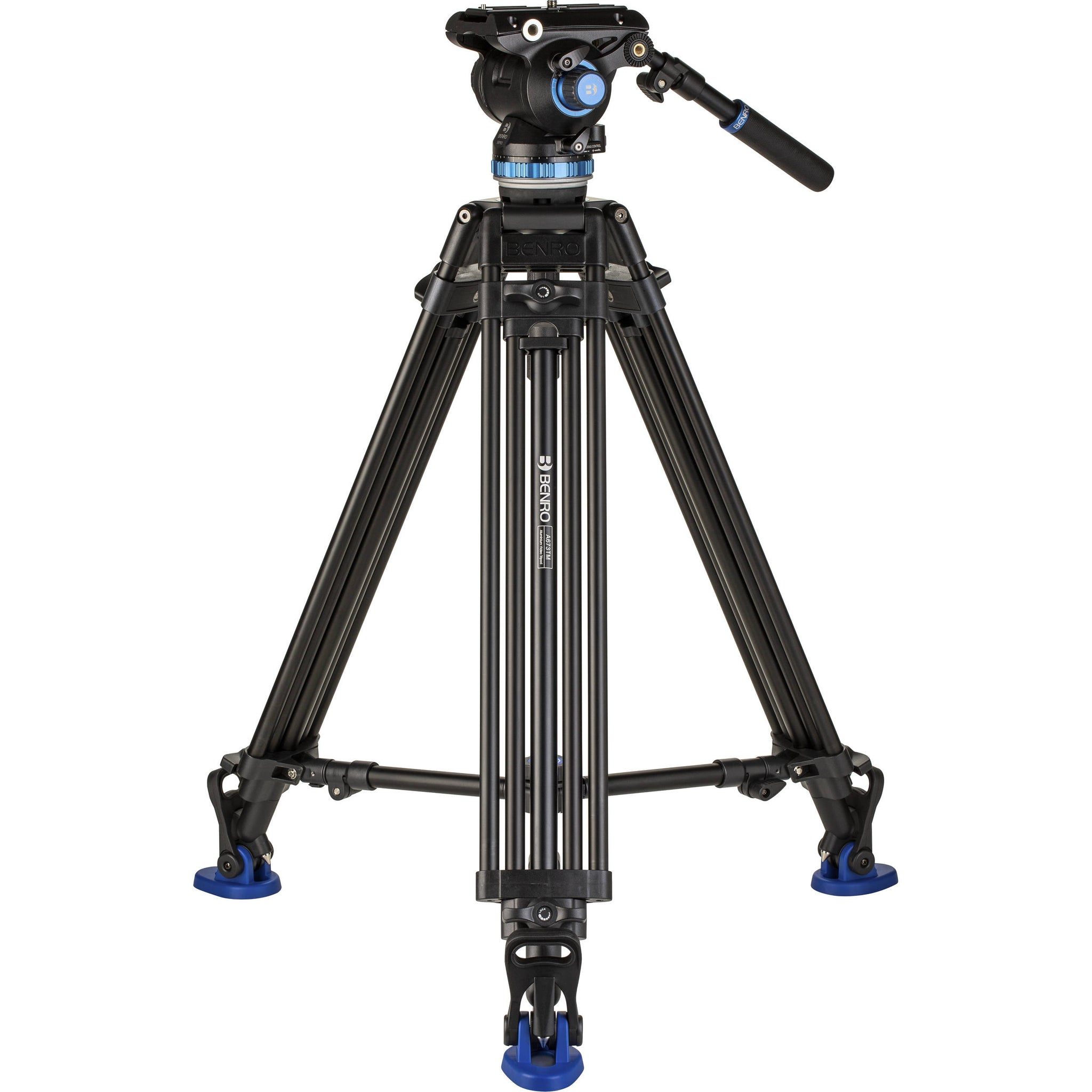 Benro Tripod Kit A673TMBS8PRO w/ S8 PRO Video Head 75mm Bowl 3/8"-16 Thread
