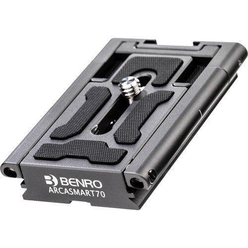 Benro 70mm Arca-Swiss Plate with Smartphone Adapter Phone Clamp ARCASMART70