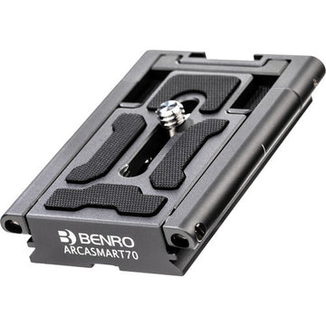 Benro 70mm Arca-Swiss Plate with Smartphone Adapter Phone Clamp ARCASMART70 $11.55