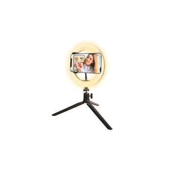Vivitar 8" Ring Light W/ Portable Power Bank & Wireless Shutter Release VIVRL8KIT-NOC   nbnbnbj