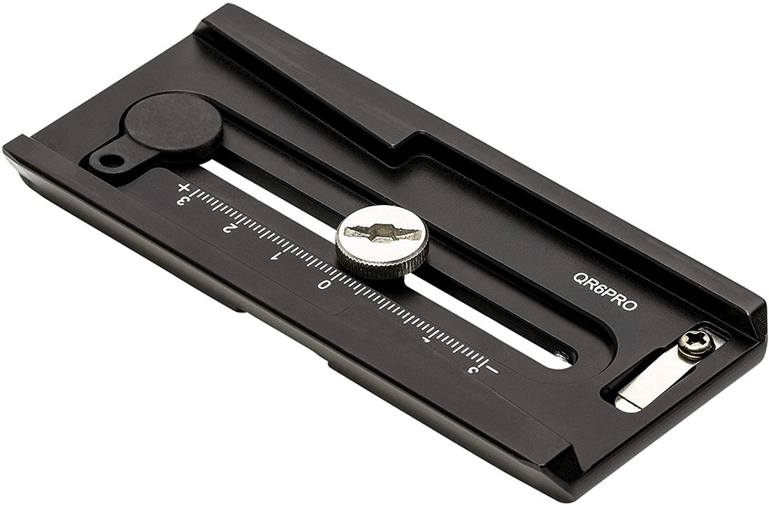 Benro QR6PRO Quick Release Plate, Fits S6PRO S7PRO S8PRO Video Heads