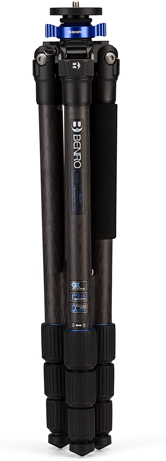 Benro Mach3 Long Carbon Fiber 3 Series Tripod  TMA38CL