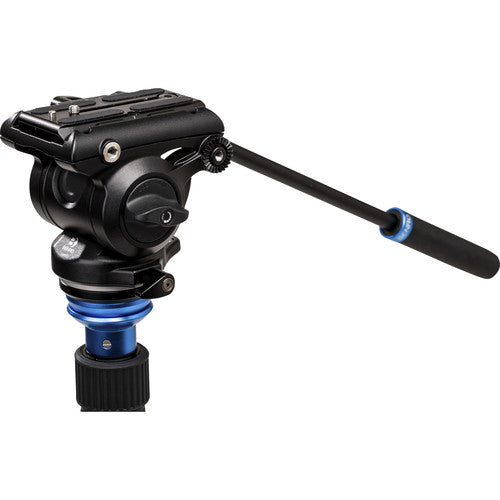 Benro S4PRO Fluid Video Head 8.8 lb Max 2 Step Counterbalance 3/8"-16 Head Mount